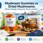 Mushroom Gummies vs Dried Mushrooms